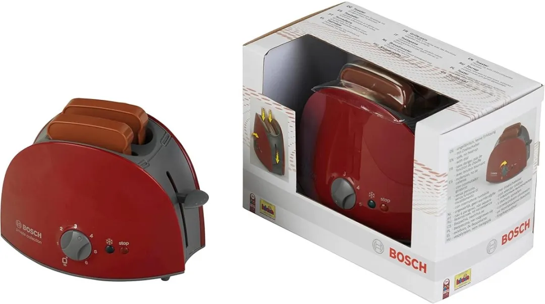 Klein Toys Bosch Speelgoed Broodrooster - Rood