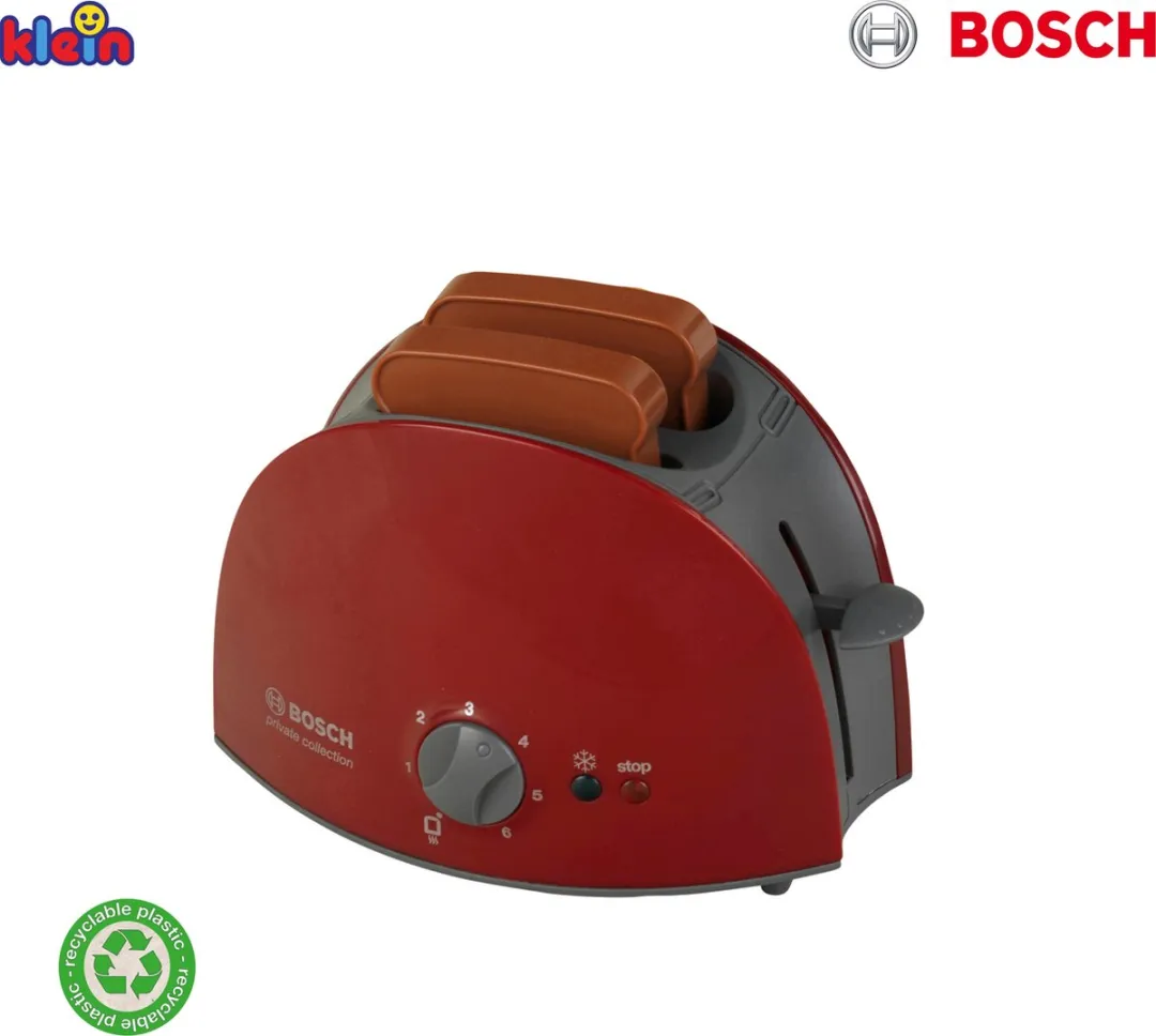 Klein Toys Bosch Speelgoed Broodrooster - Rood