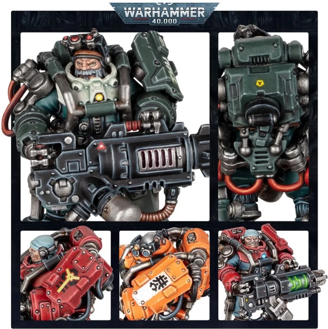 Games Workshop Warhammer 40K Leagues Of Votann Brokhyr Thunderkyn 69-08
