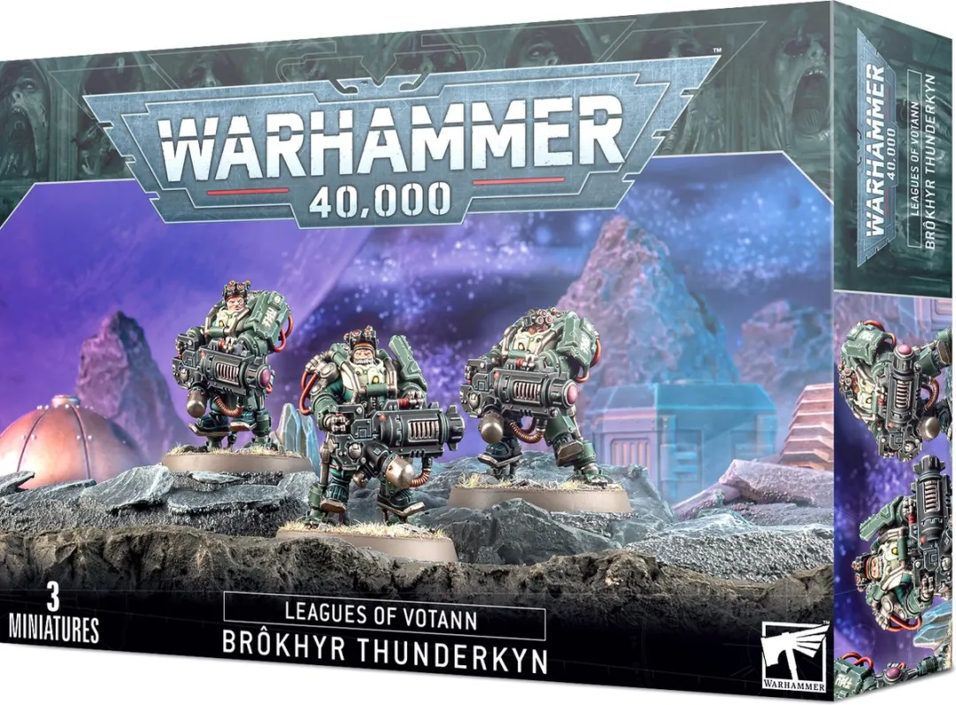 Games Workshop Warhammer 40K Leagues Of Votann Brokhyr Thunderkyn 69-08