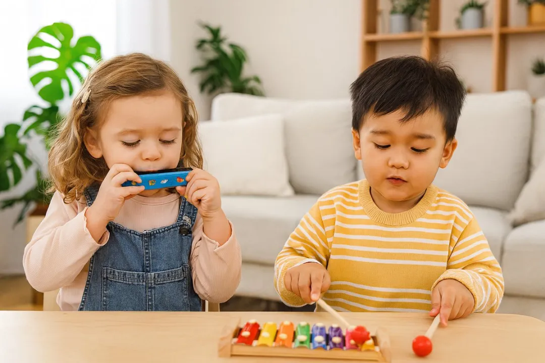 Jobber Toys Xylofoon Mondharmonica Set - Instrumenten voor kinderen