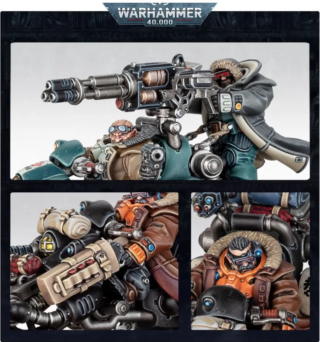 Games Workshop Leagues of Votann Hernkyn Pioneers 140 Onderdelen