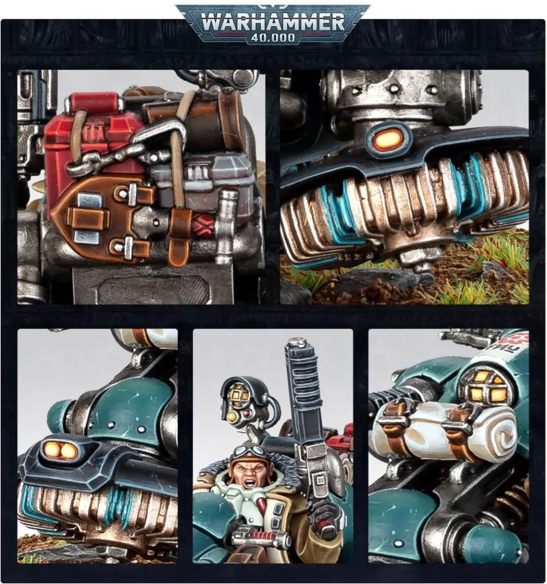 Games Workshop Leagues of Votann Hernkyn Pioneers 140 Onderdelen