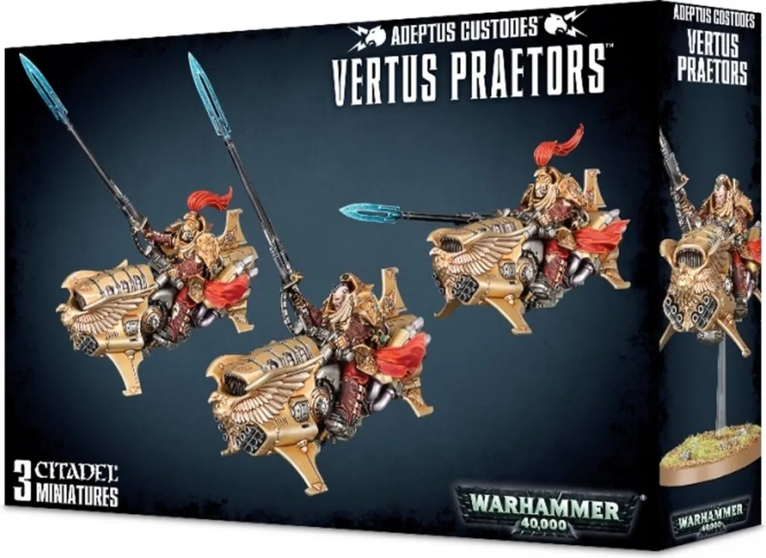 Games Workshop Warhammer 40K Imperium Adeptus Custodes Vertus Praetors