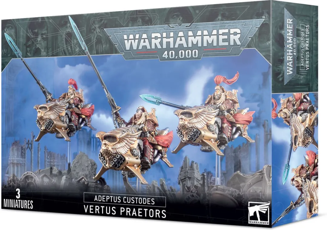Games Workshop Warhammer 40K Imperium Adeptus Custodes Vertus Praetors