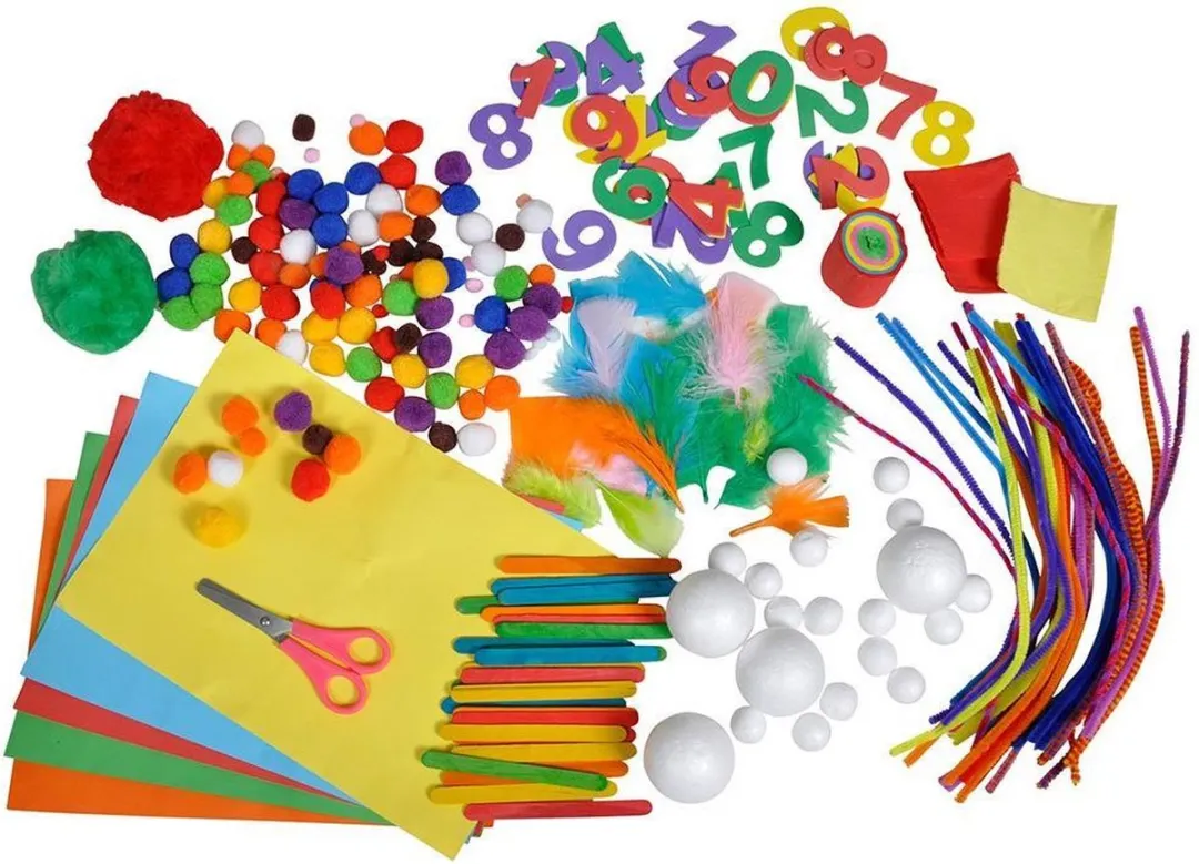 Knorrtoys Knutselkoffer Arts & Crafts 300-delig
