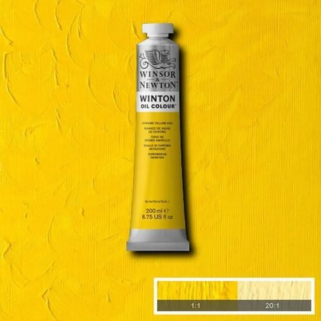 Winsor & Newton Winton Olieverf Chrome Yellow 200ml