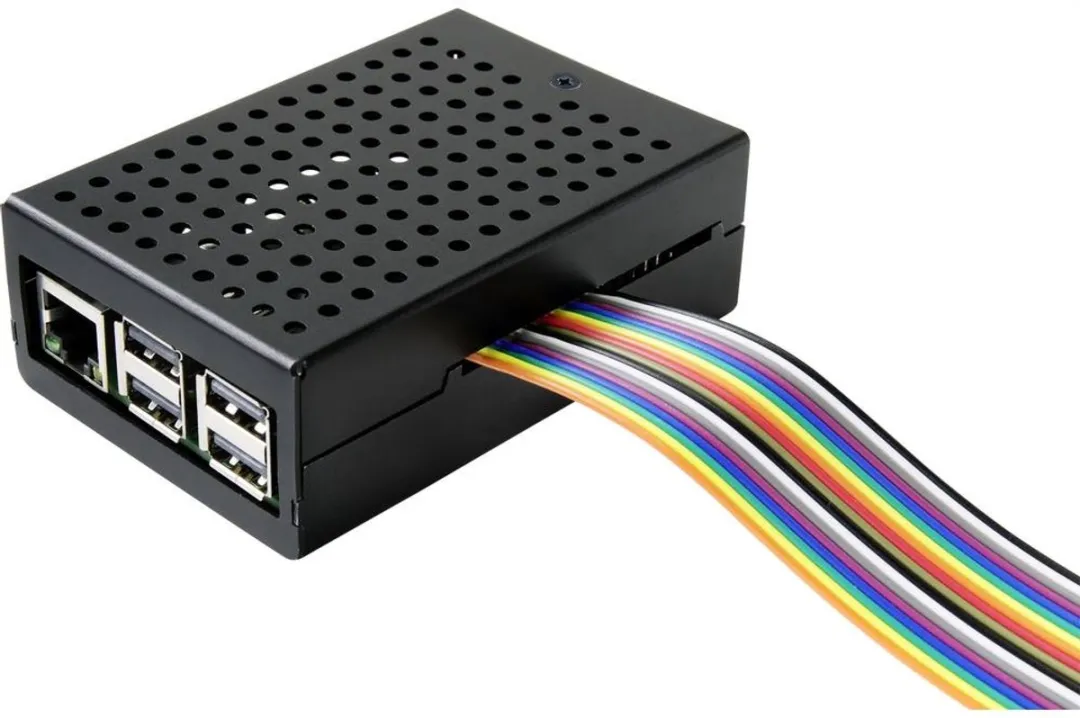 Renkforce RBP-ALC100 SBC-behuizing Raspberry Pi - Zwart