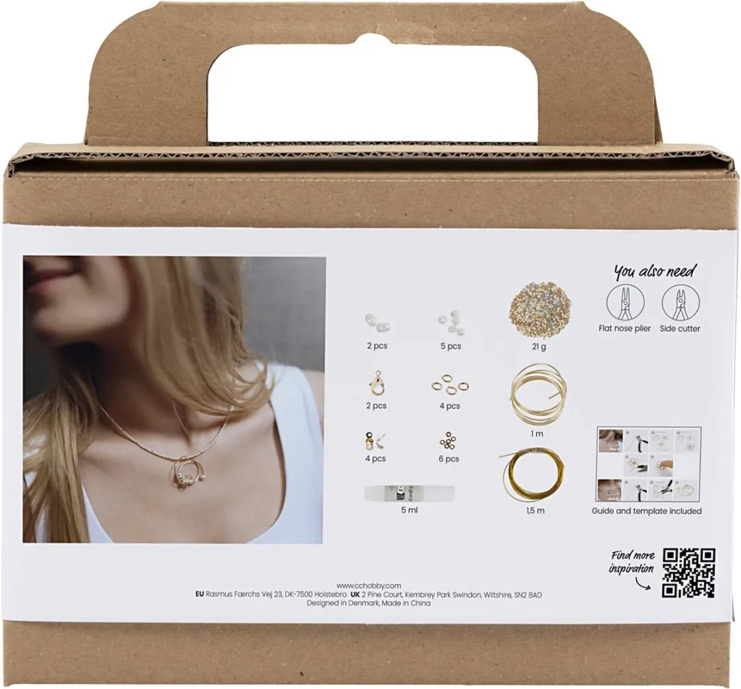 Creativ Company Mini Hobbyset Halsketting Multikleurig
