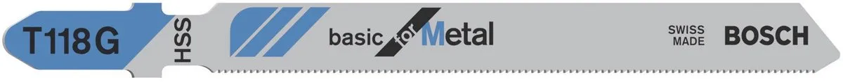 Bosch T 118 G Decoupeerzaagblad Metaal