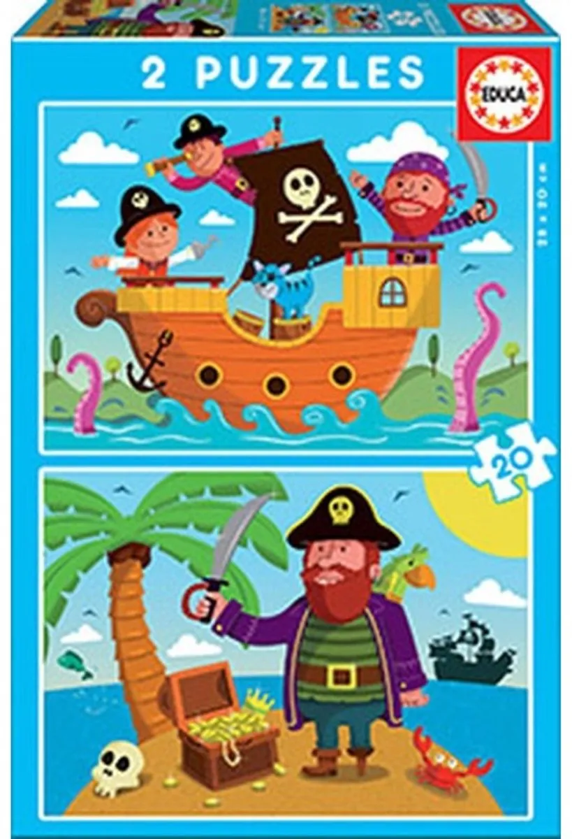 Educa Piraten Puzzel 220 Stuks - ED17149 - Multicolor