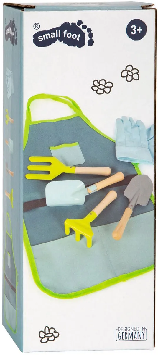 Small Foot Tuinschort met Tuingereedschap 7-delig - Meerkleurig