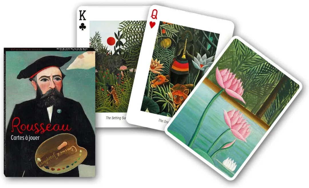Piatnik Rousseau Kunstdesign Speelkaarten