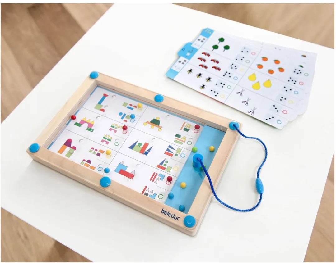 Beleduc Logiplay Puzzel - 19 Stuks - Multicolor