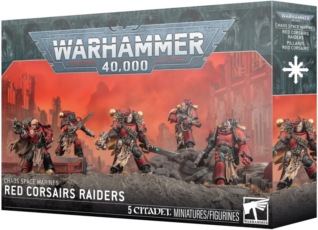 Games Workshop Chaos Space Marines Red Corsairs Raiders