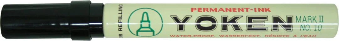 Pentel Yoken Permanent Marker Zwart