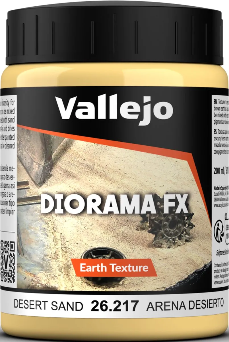 Vallejo Modelbouwdecoratie Earth Textures 26217