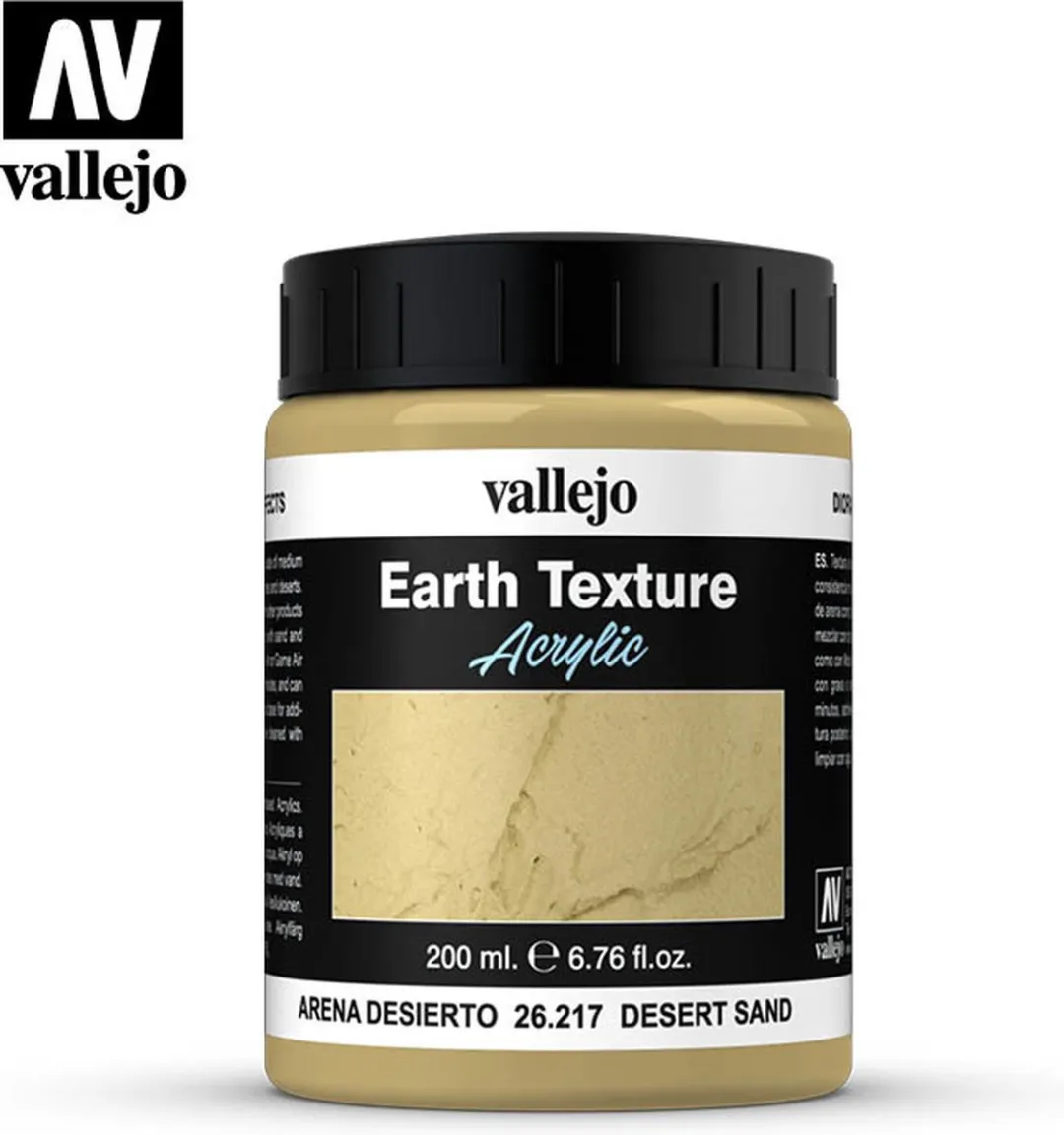 Vallejo Modelbouwdecoratie Earth Textures 26217 - Woestijn Zand 200ml