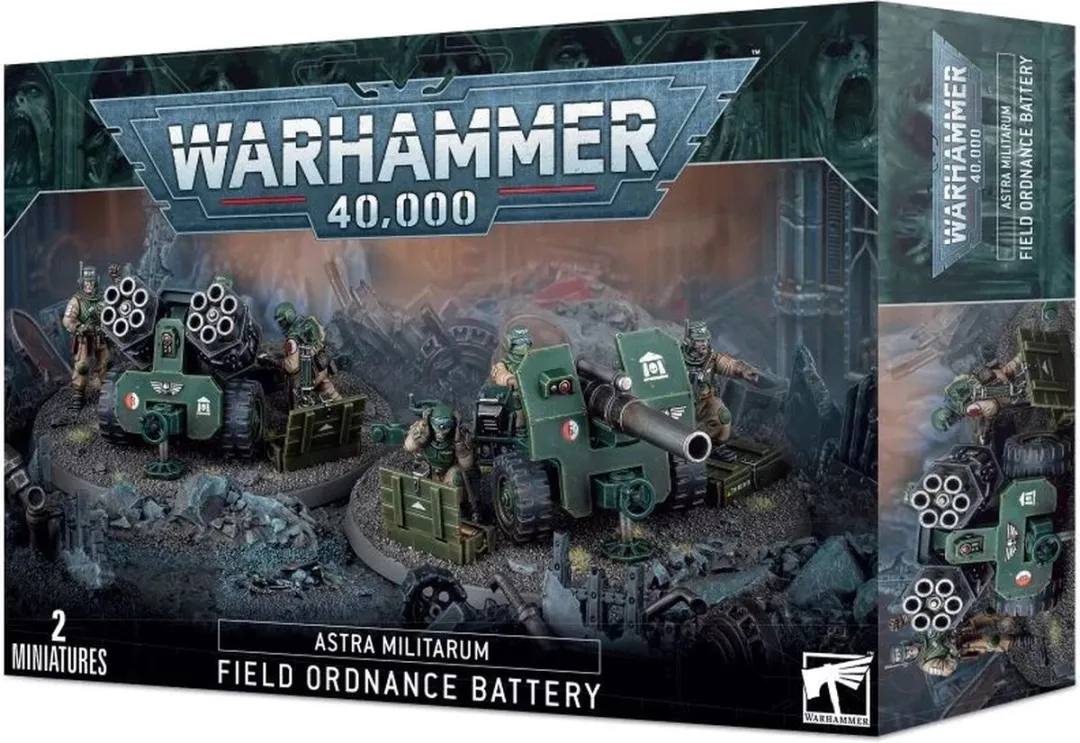 Games Workshop Warhammer 40K Astra Militarum Field Ordnance Battery 154 Onderdel