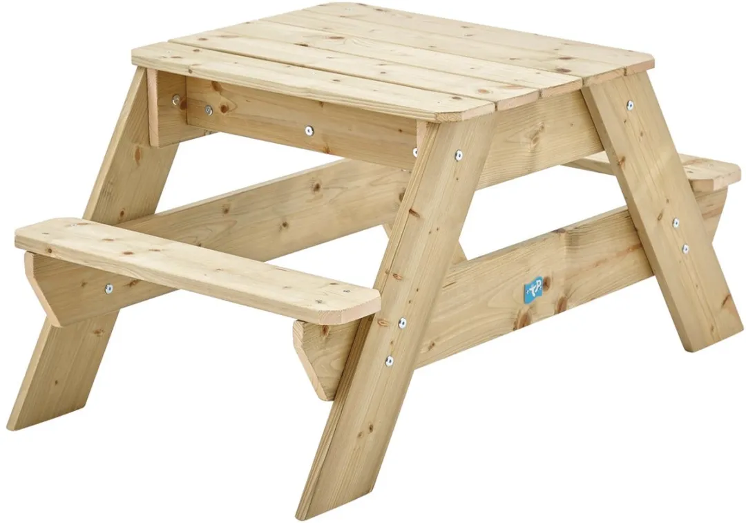 TP Toys Zand- en Picknicktafel 2 Joy Hout - Bruin