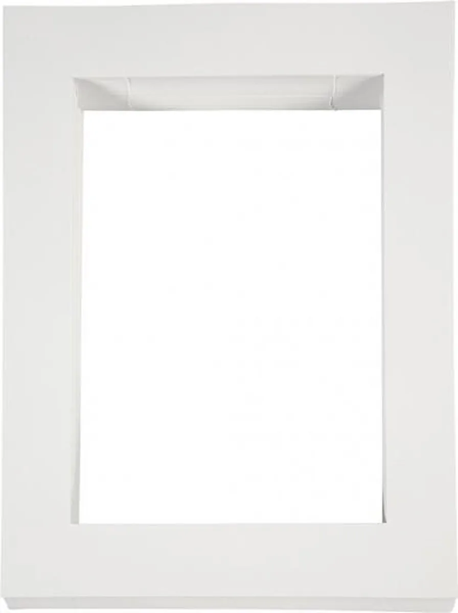 Creativ Company Passepartoutlijsten 28,5x37cm Wit - 100 Stuks