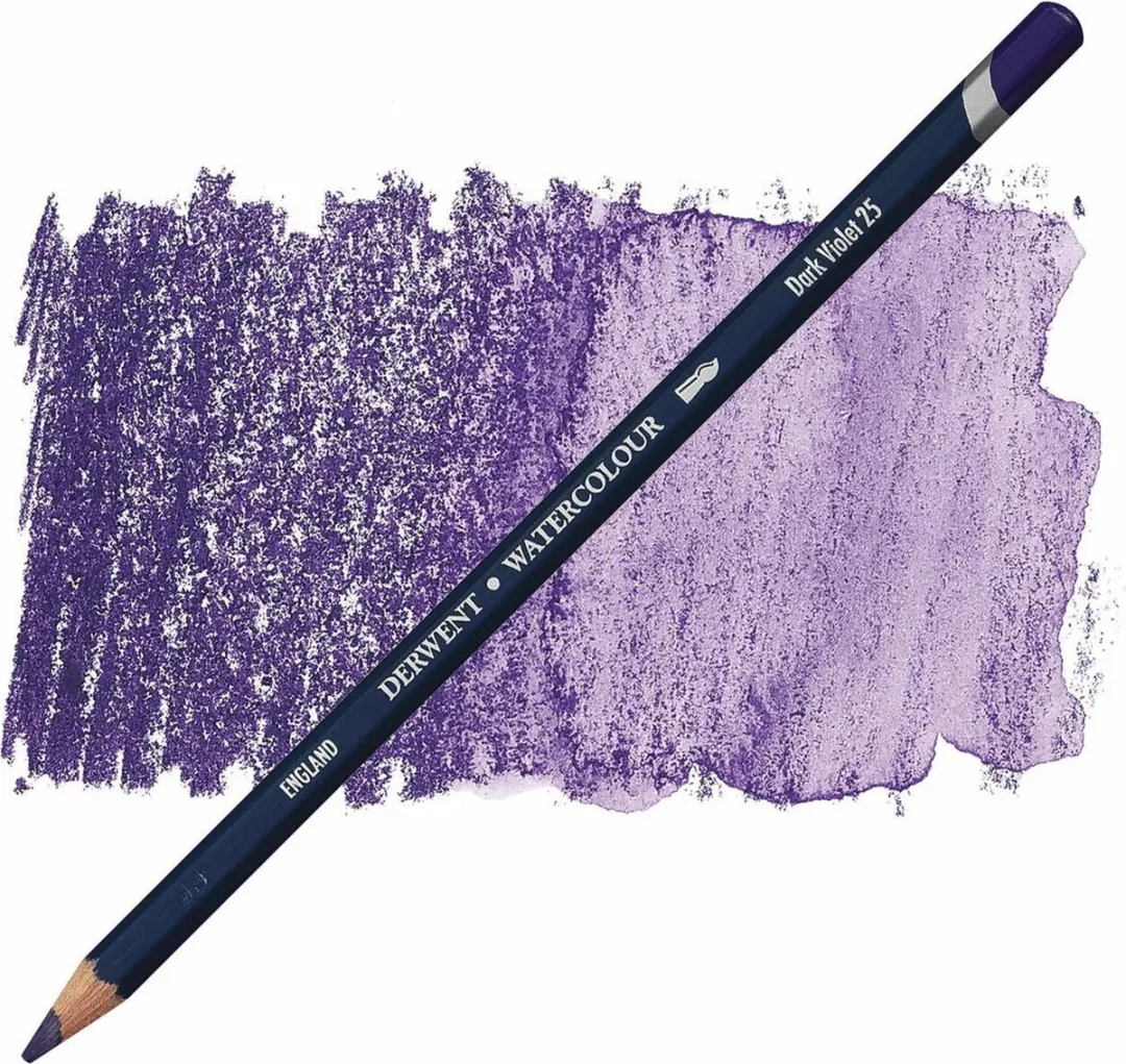 Derwent Watercolour Potlood Dark Violet 25
