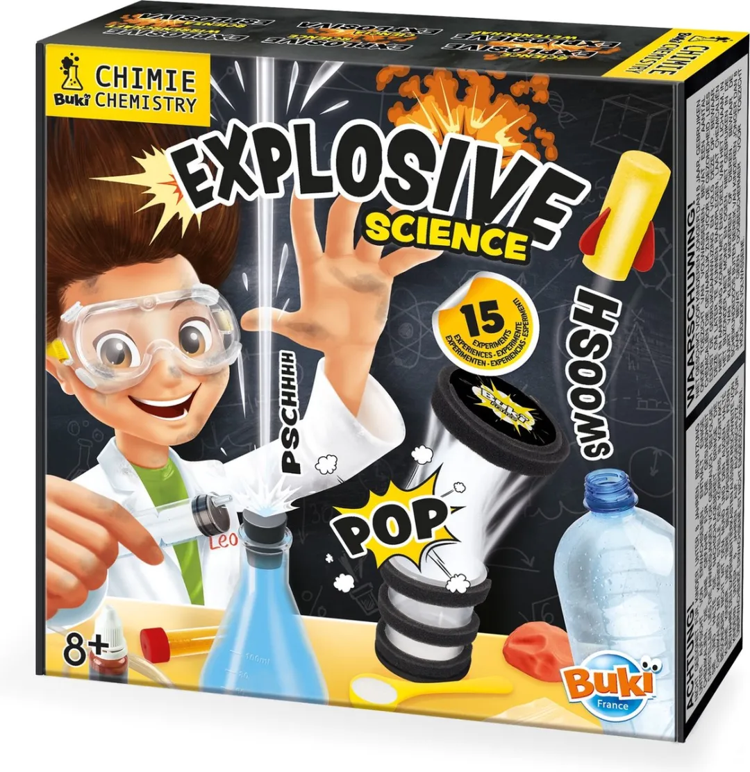 Buki France 2161 Explosieve Wetenschappen Experimenten