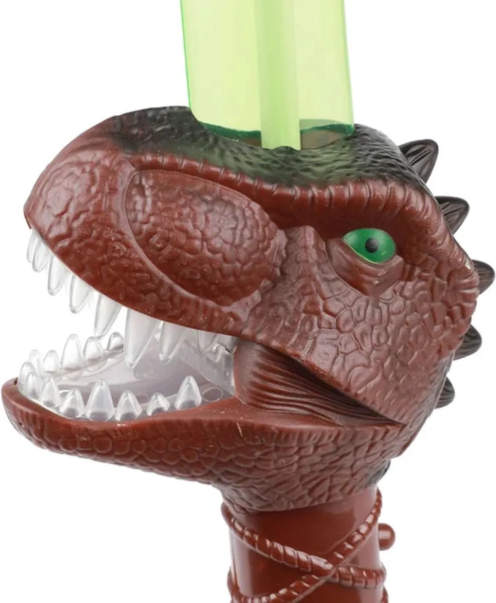 Toi-Toys Jurassic Revival Lichtzwaard T-Rex - Licht & Geluid - Bruin-Groen