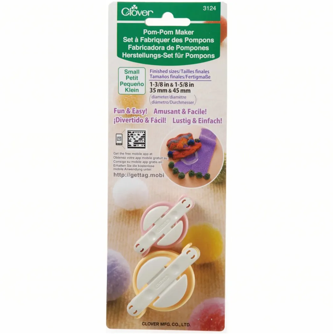 Clover Pom-Pom Maker Small