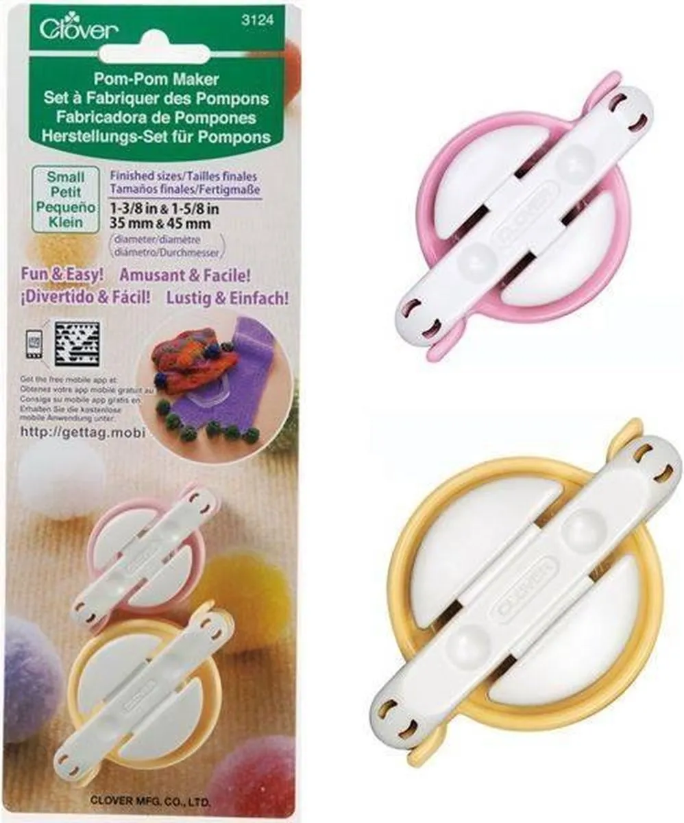 Clover Pom-Pom Maker Small