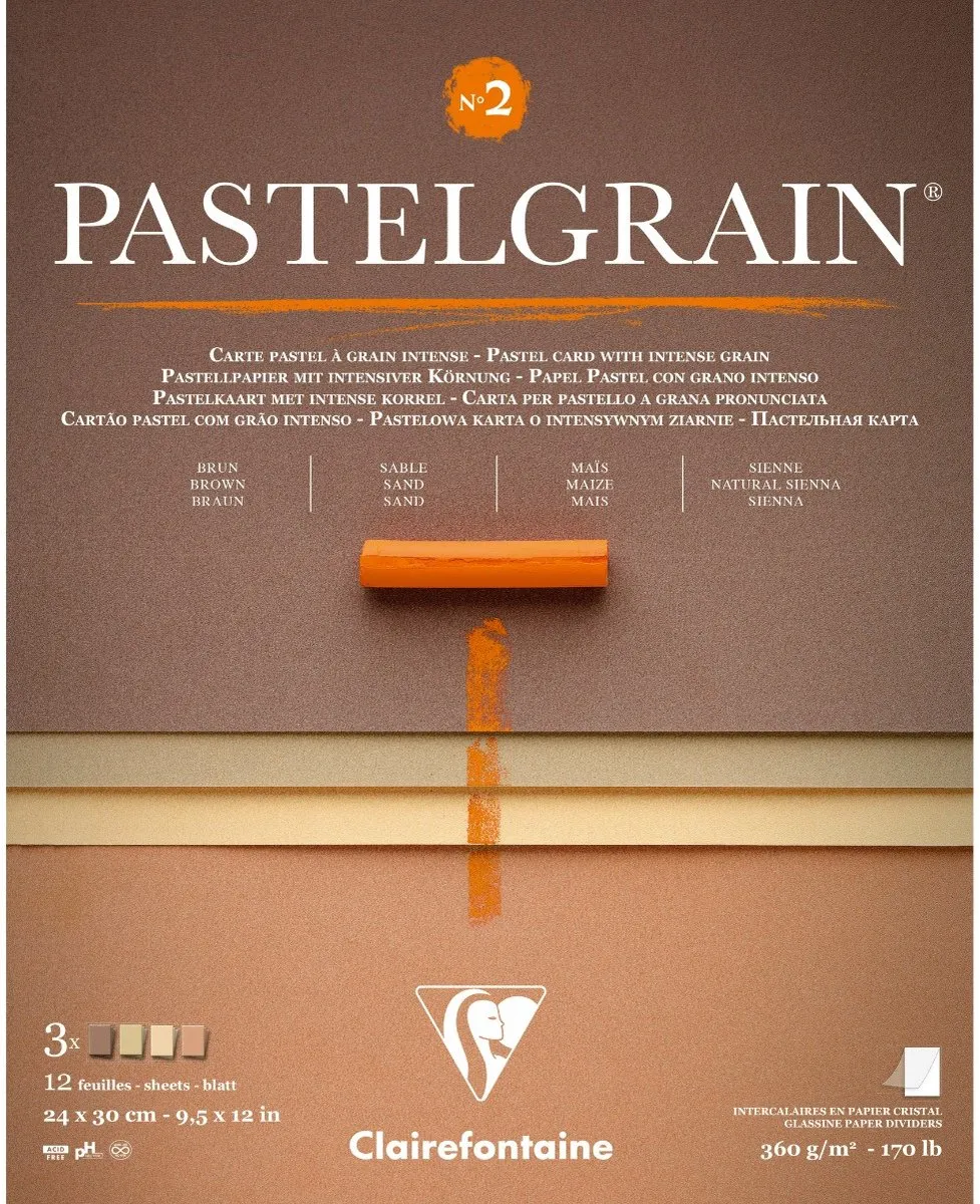 Clairefontaine Pastelgrain Papier 24x30cm