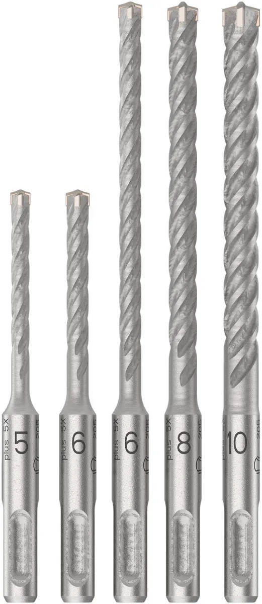 Bosch PRO SDS plus-5X Boorhamerset 2608833910 - 5 Stuks