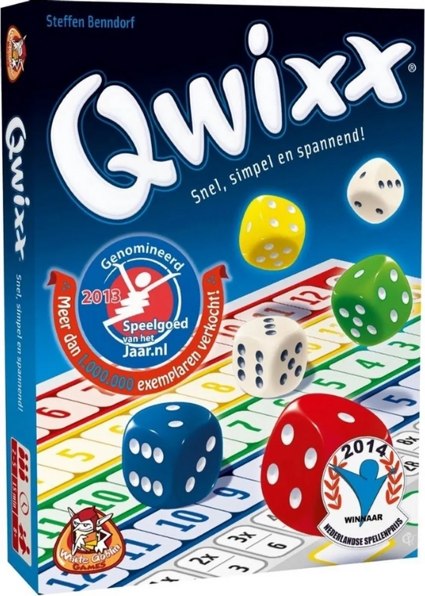White Goblin Games Qwixx Bundel - 3 Spellen - Multi