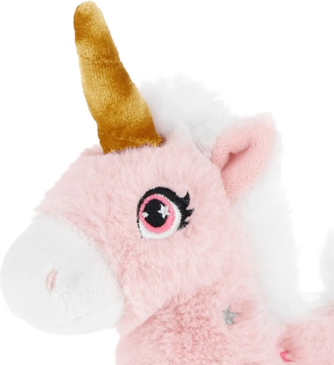 Keel Toys Pluche Eenhoorn Knuffel 16cm - Roze/Wit