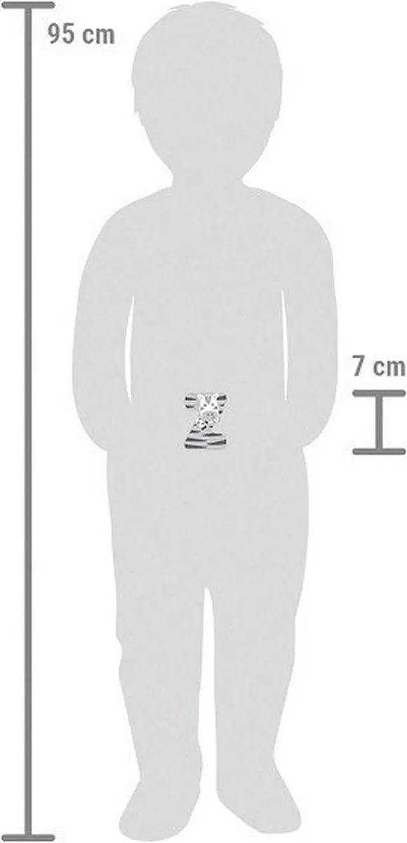 Small Foot Houten Kinderletter Z - Multicolor