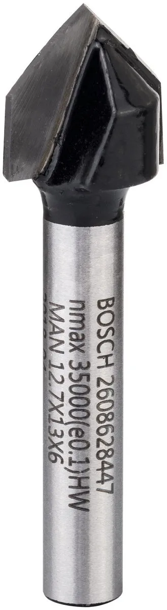 Bosch V-Vingerfrees Dubbel Snijden 12.7mm 6mm