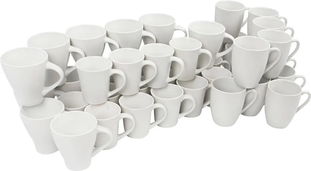 Creativ Company Porseleinen Mokken Set 48 Stuks