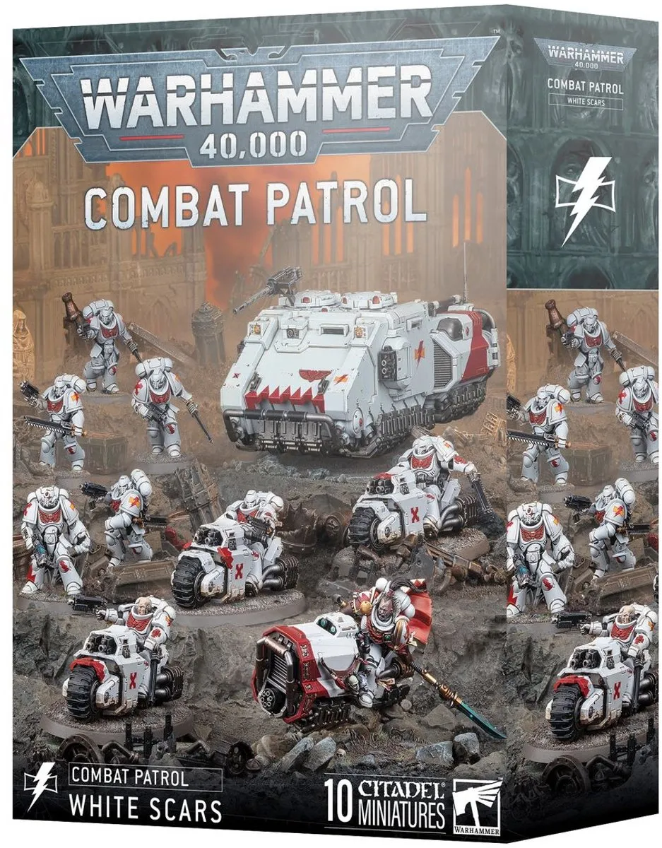 Games Workshop Warhammer 40K Combat Patrol White Scars 73-556