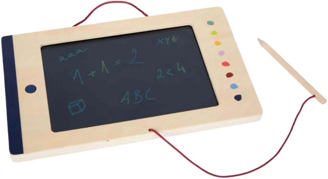 Small Foot LCD Schrijf- en Tekenbord - Multi kleuren