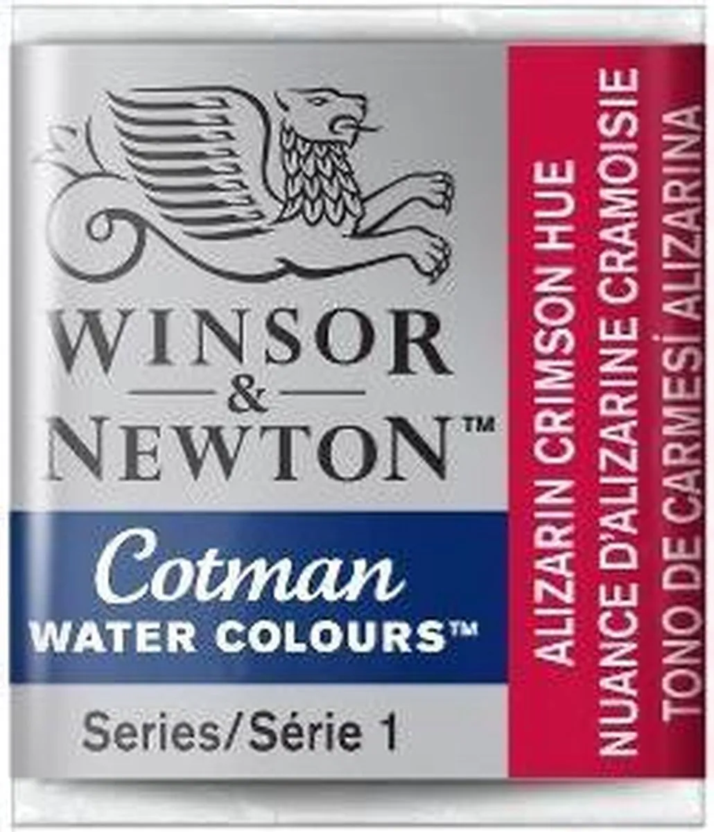 Winsor & Newton Cotman Aquarelverf Aliz Crimson Hue - 40 Kleuren