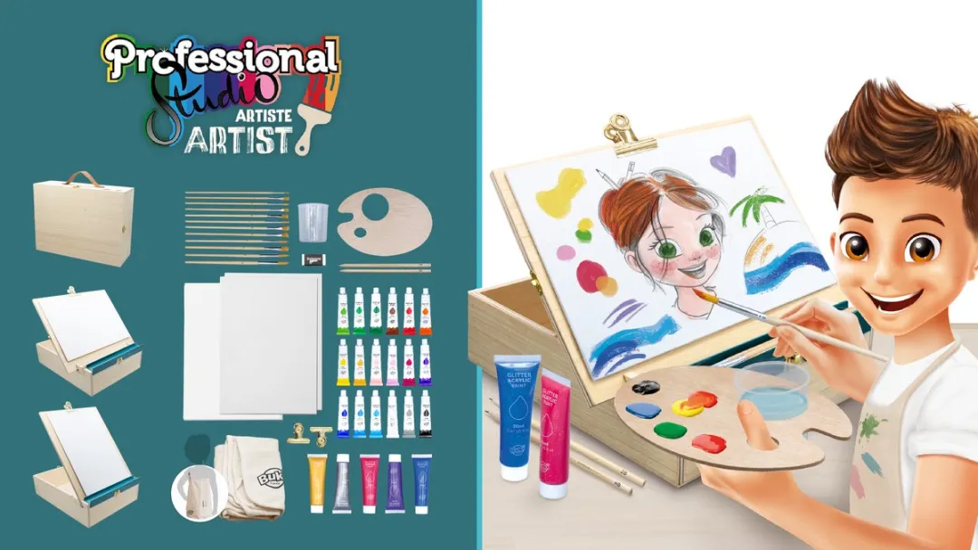 Buki Verfstudio Hobbypakket - Hout