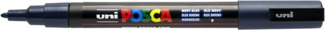 Posca PC3M Verfstift - Marineblauw