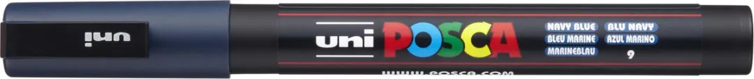 Posca PC3M Verfstift - Marineblauw