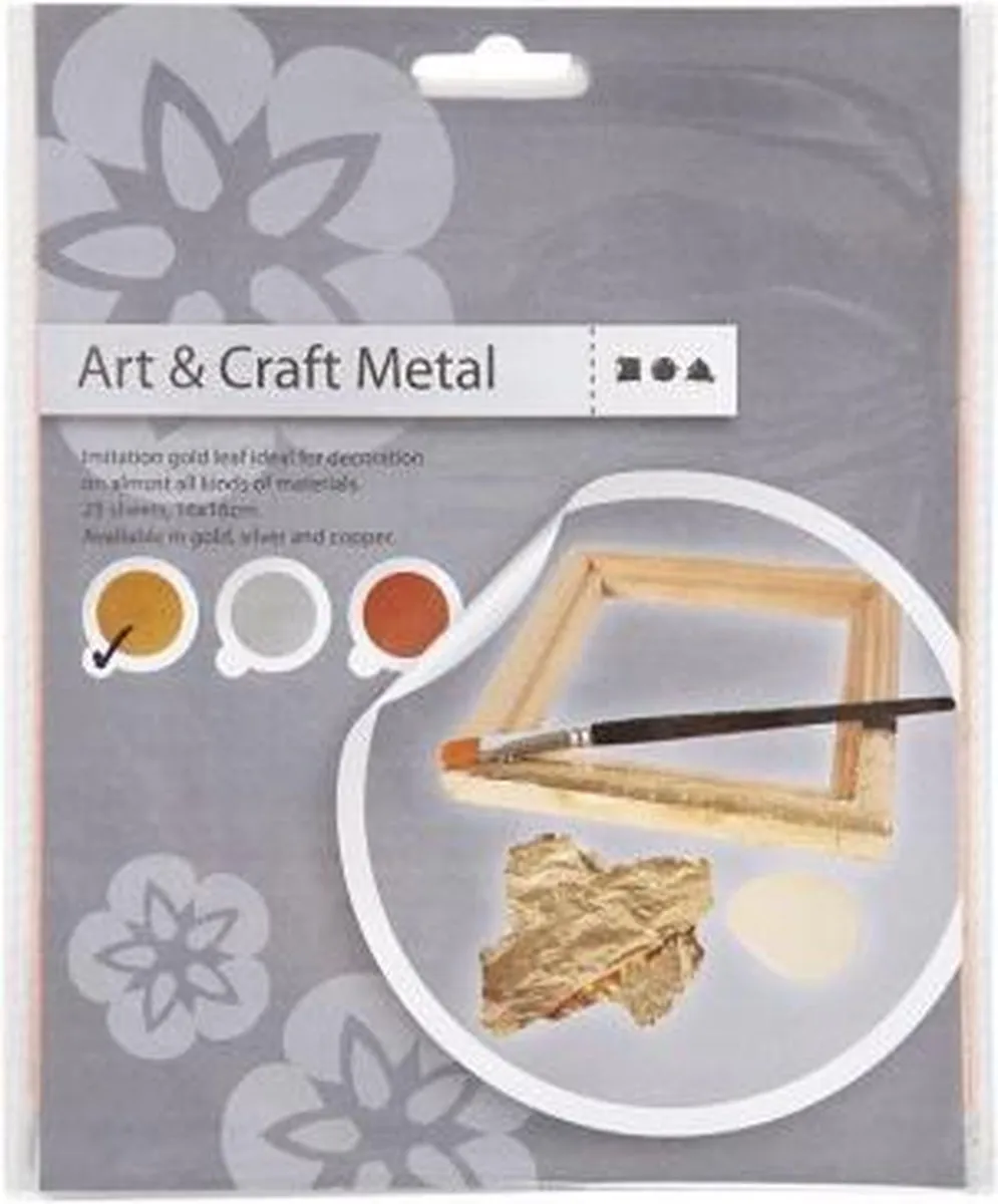 Creativ Company Imitatie Bladmetaal Goud 16x16cm