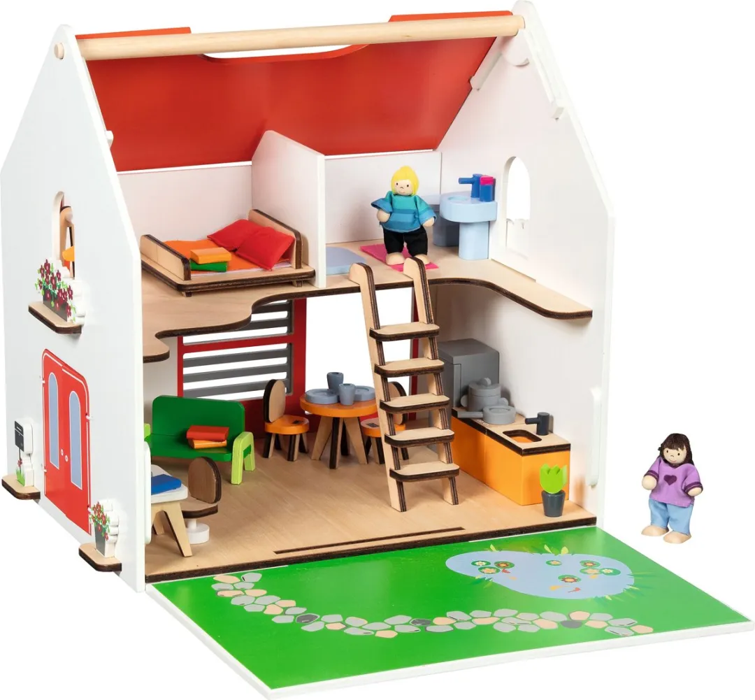 Goki City Life Poppenhuis - 2 Poppen - Multicolor