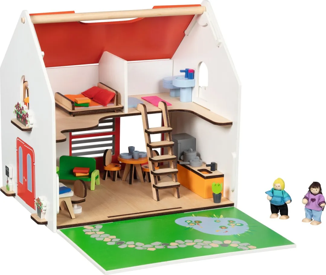 Goki City Life Poppenhuis - 2 Poppen - Multicolor