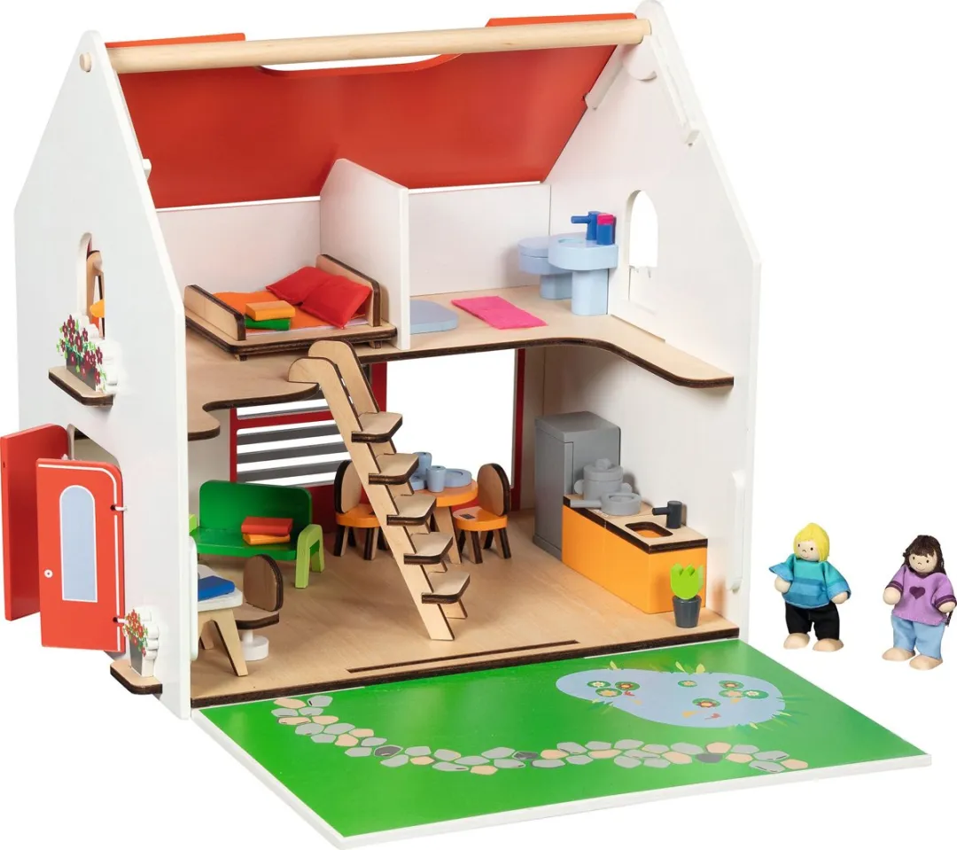 Goki City Life Poppenhuis - 2 Poppen - Multicolor