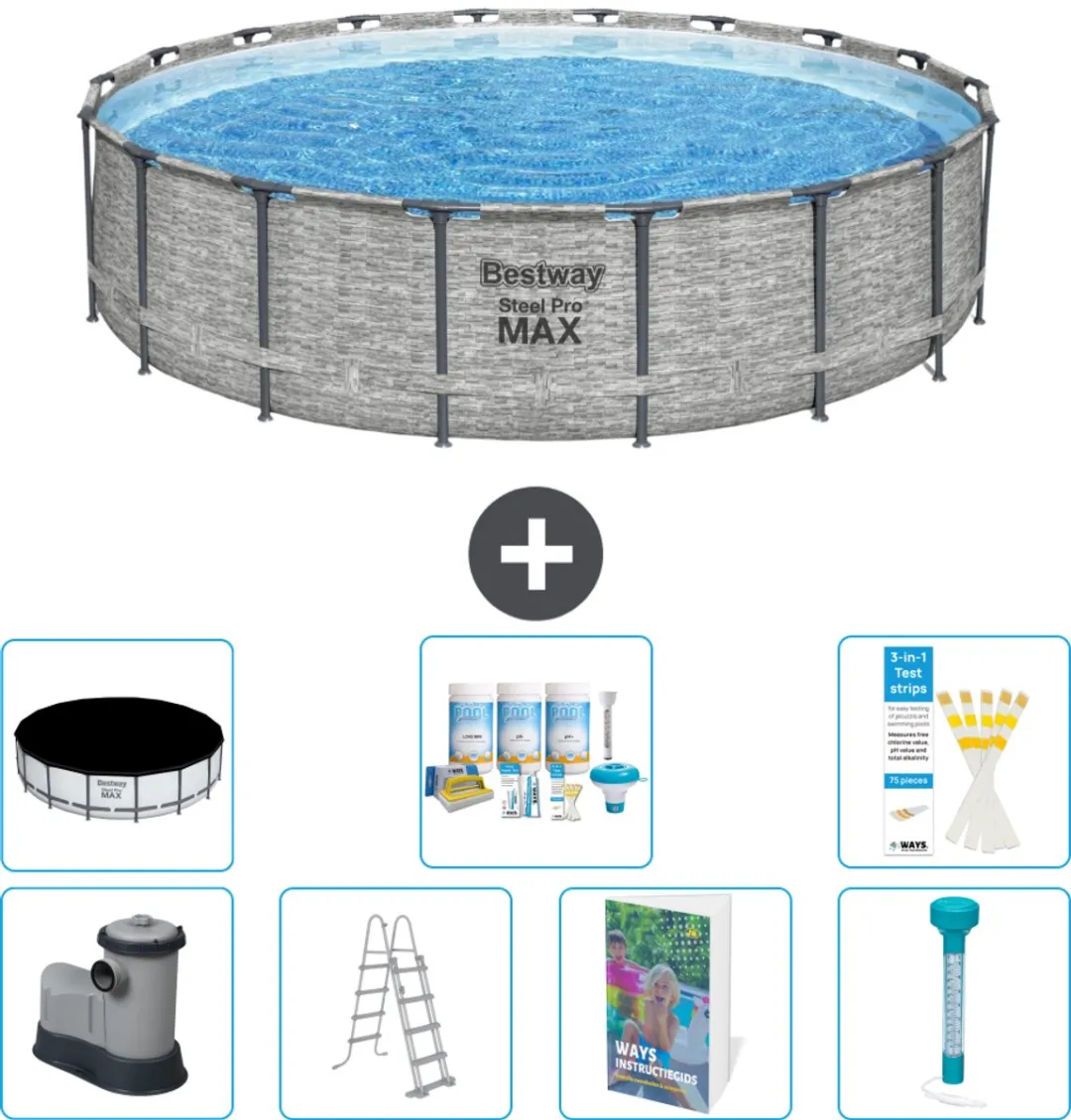 Bestway Steel Pro MAX Zwembad 549cm