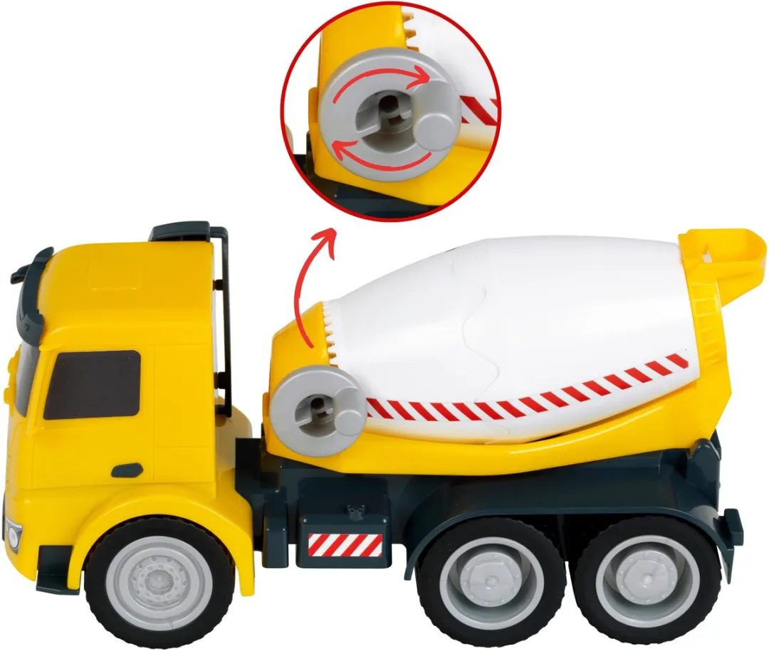 Klein Toys Mercedes-Benz Arocs Betonmixer 1:24 - Geel