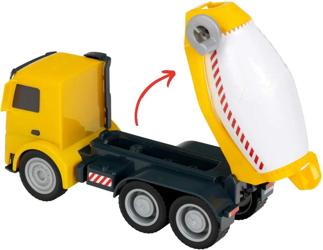 Klein Toys Mercedes-Benz Arocs Betonmixer 1:24 - Geel